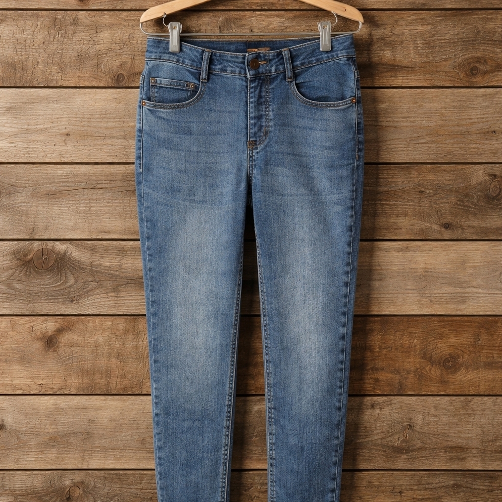 Tribal Straight-Leg Women's Jeans in Medium Blue Wash